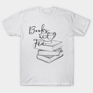 Books and tea T-Shirt